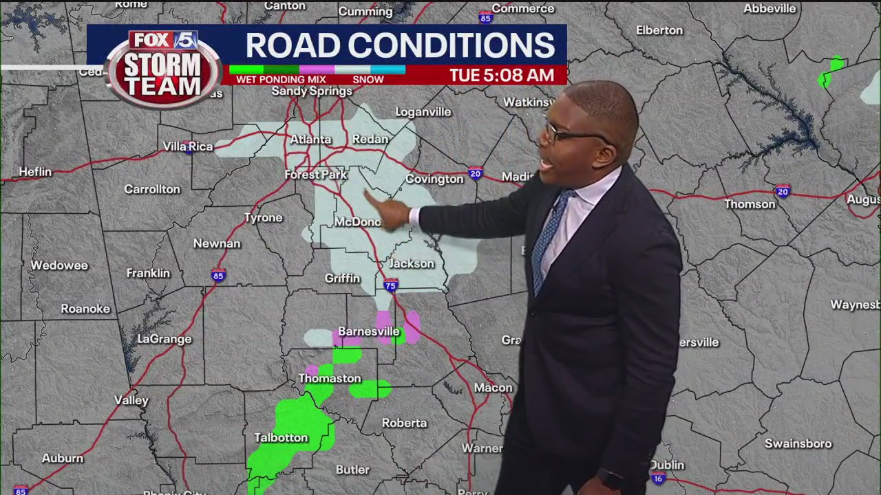 Tuesday morning weather forecast