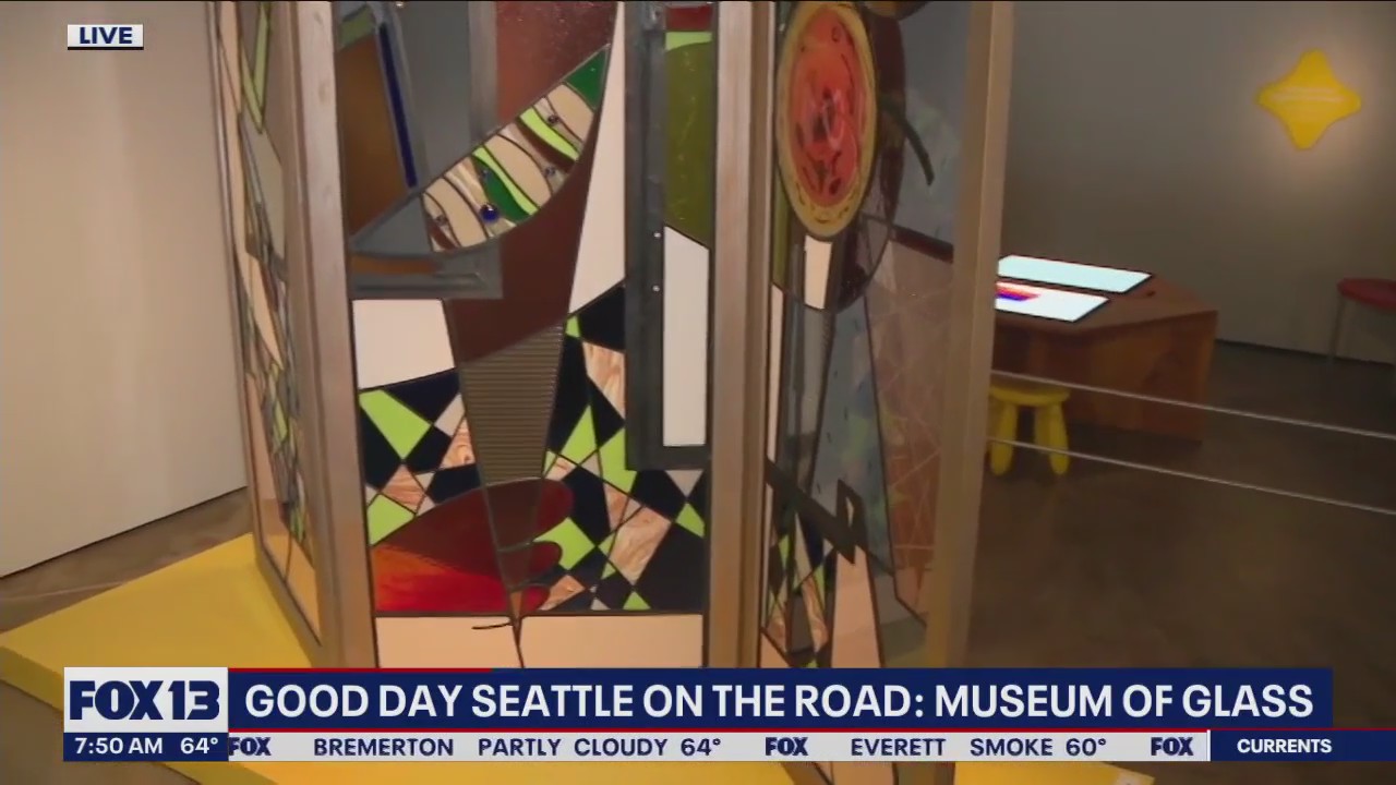 Good Day Seattle on the road: Museum of Glass