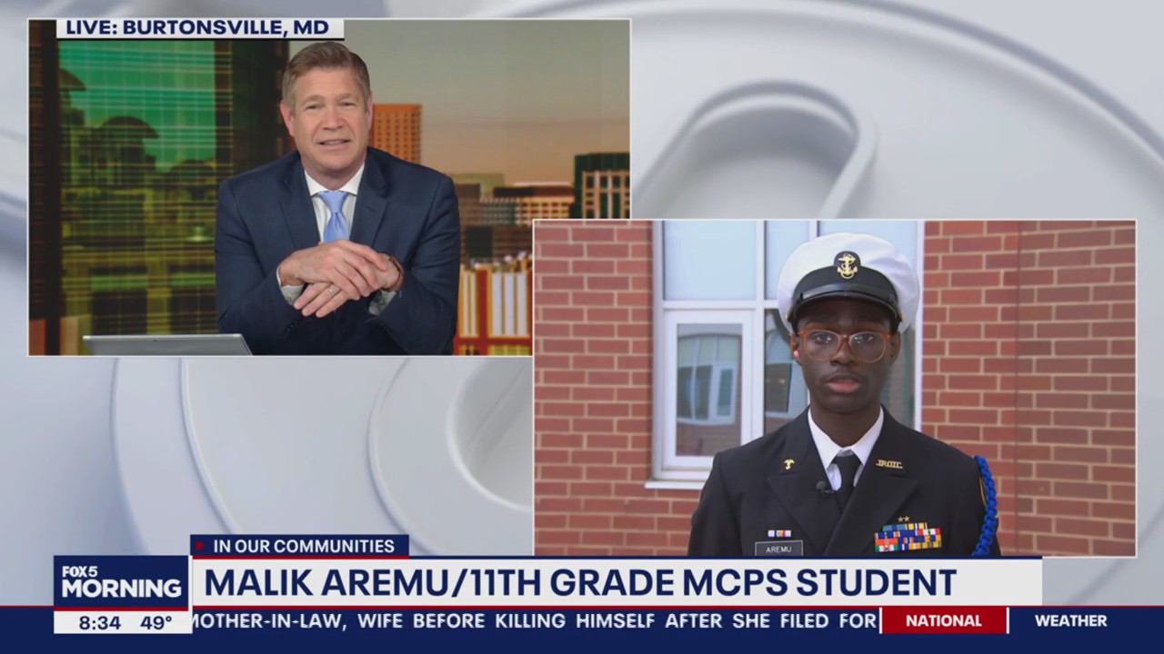 MCPS student selected for prestigious flight academy