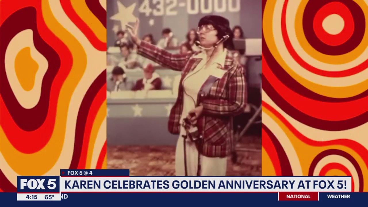 Saluting a special crew member celebrating 50 Years at FOX 5