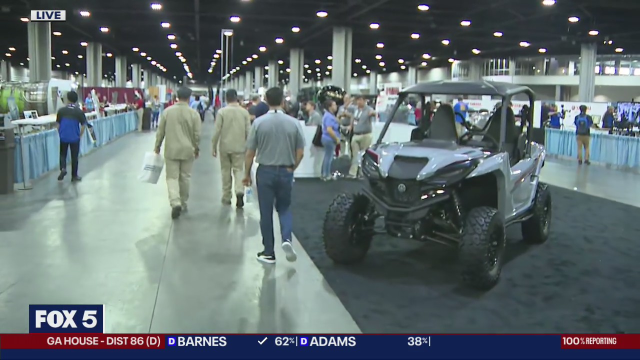 Students competing in skills-based challenges at Atlanta conference