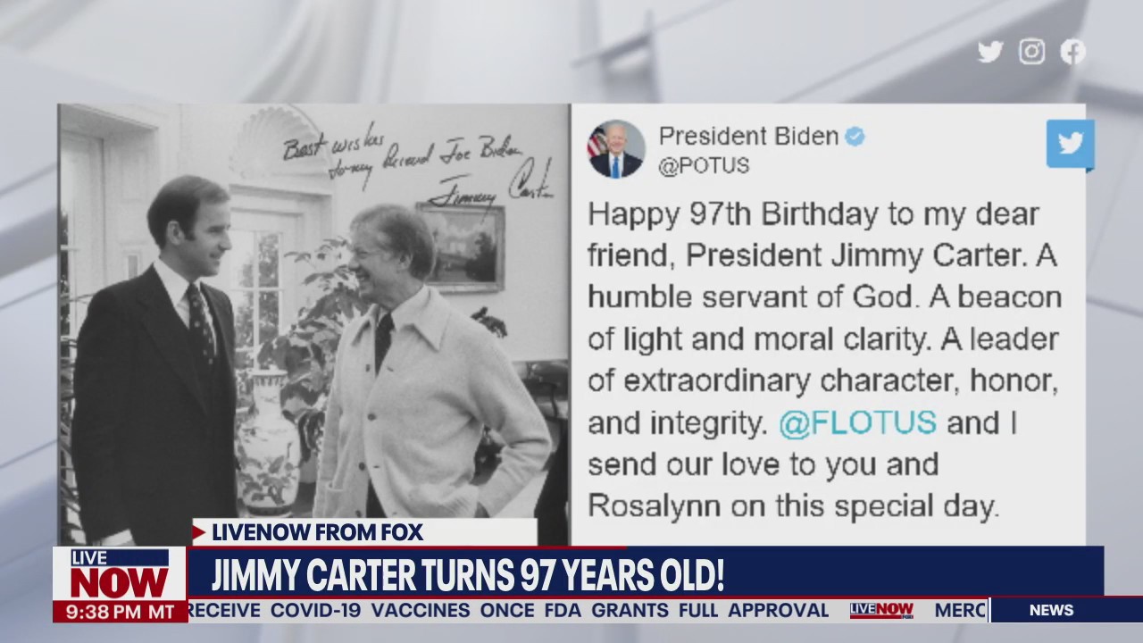 Jimmy Carter turns 97