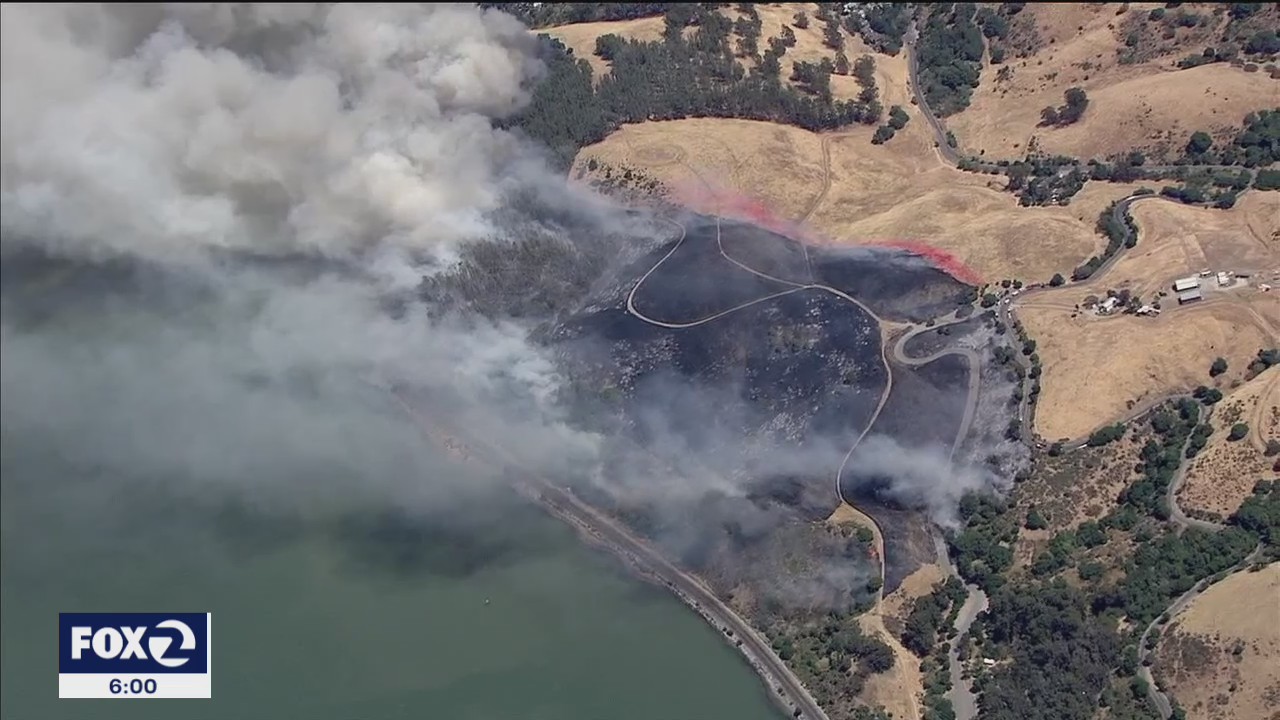 Firefighters respond to several Bay Area wildfires