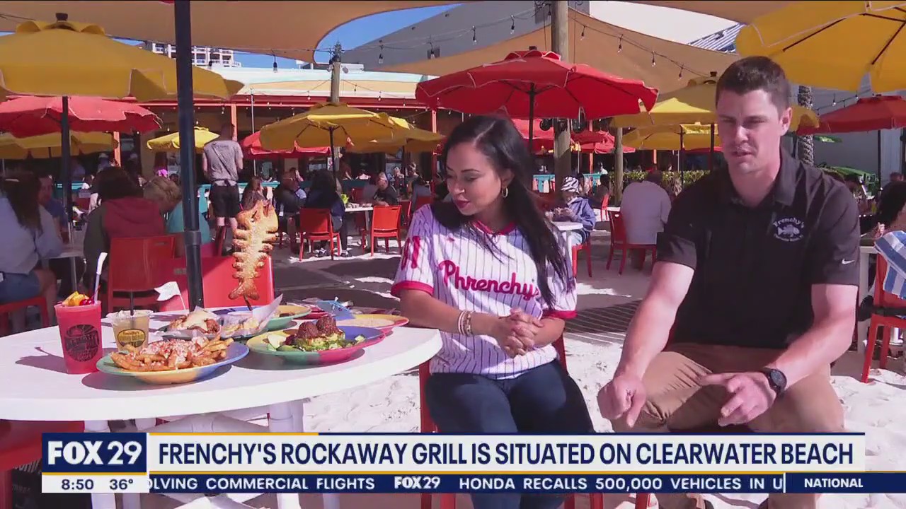 FOX 29's Alex Holley visits Frenchy's Roackaway Grill on Clearwater Beach