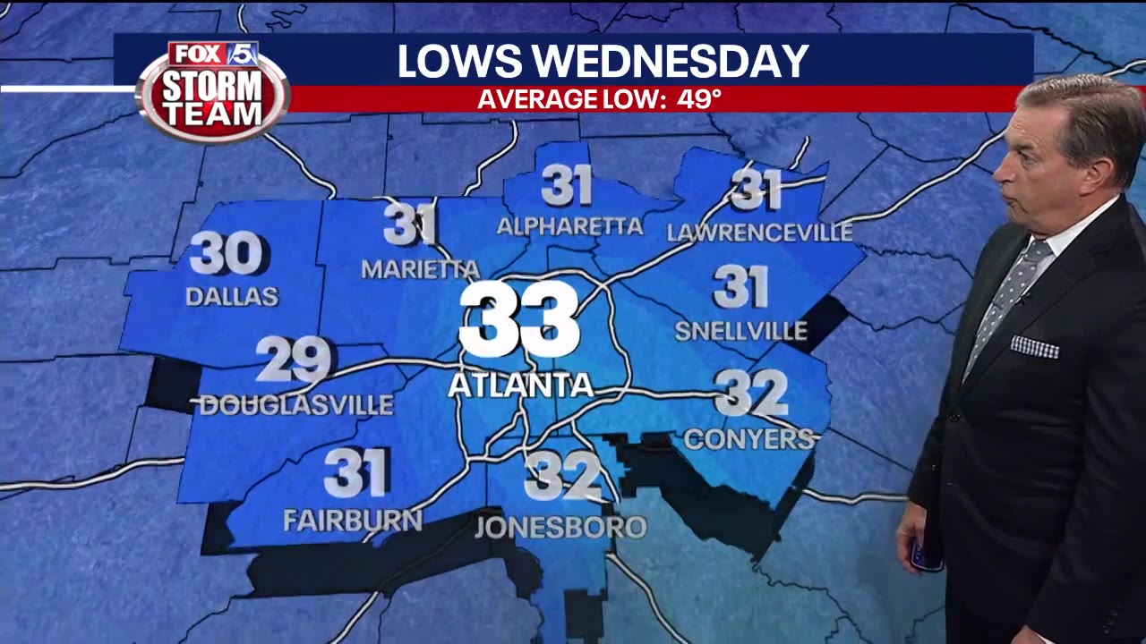 Tuesday night forecast