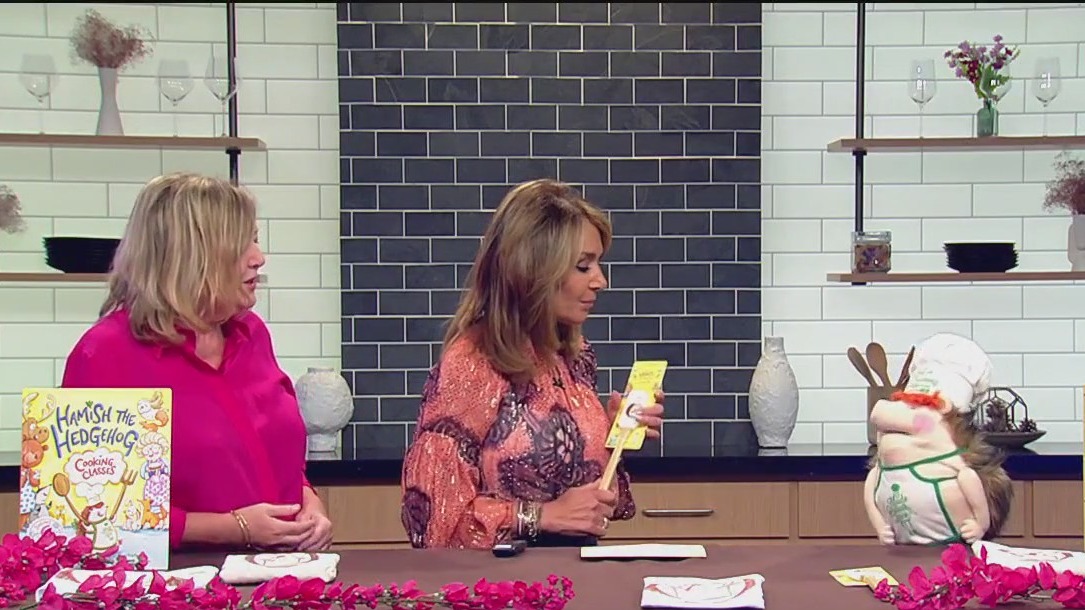 'Hamish the Hedgehog' cookbooks on sale