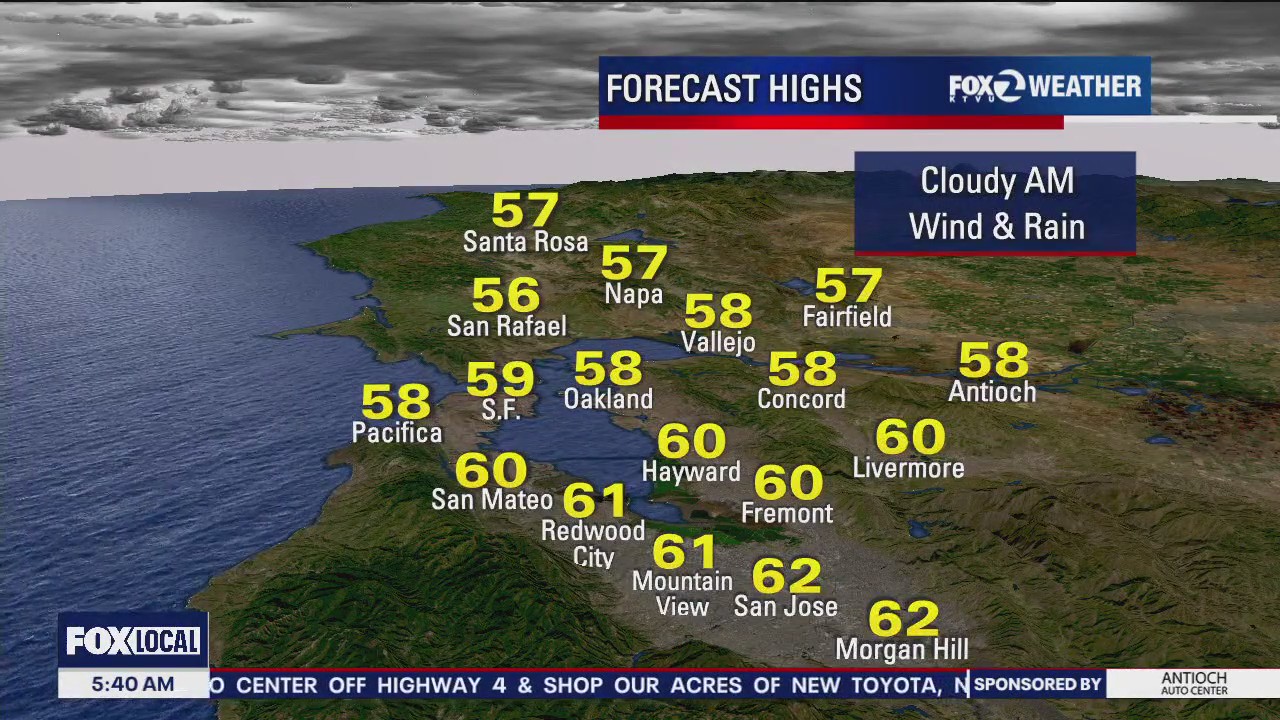 Plan on a rainy weekend in the Bay Area