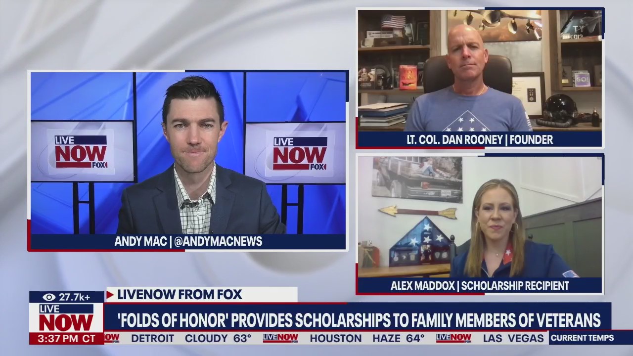 Non-profit awards scholarships to family of vets