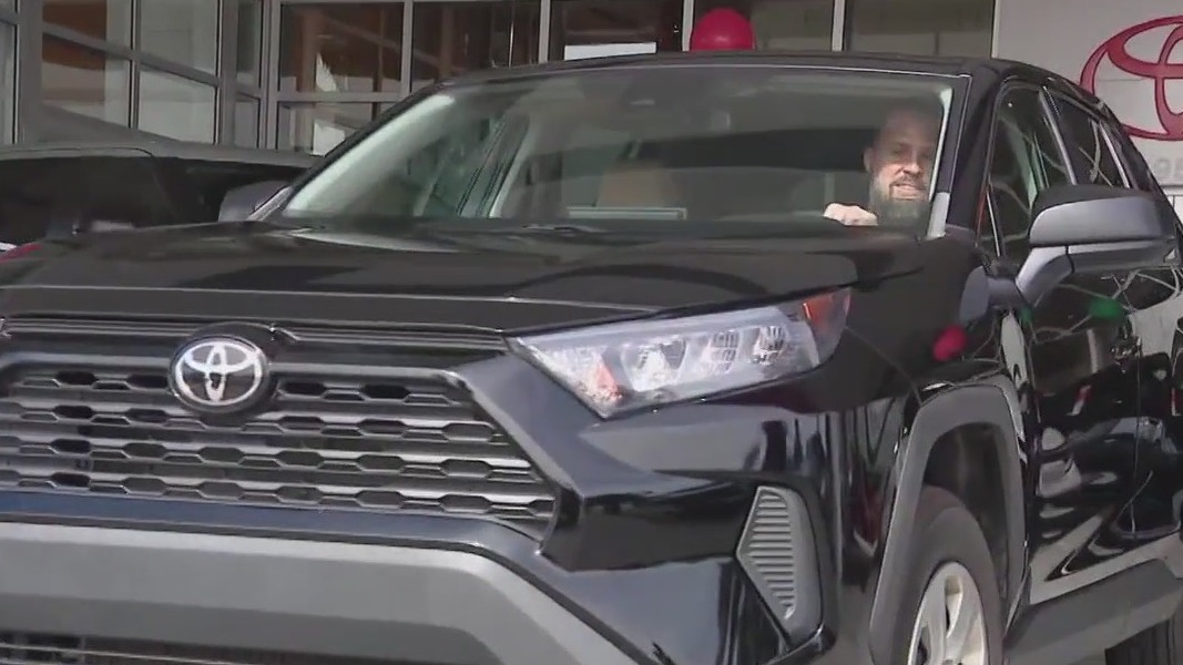 U.S. Air Force veteran gifted car