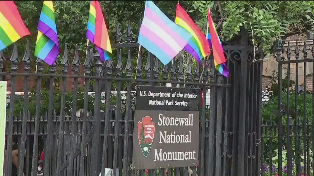 Pride flags vandalized at Stonewall Inn