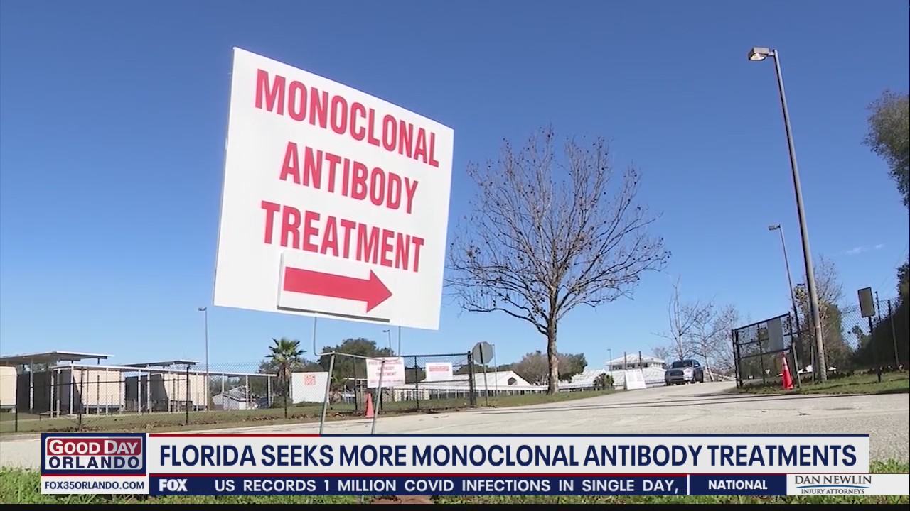 Florida seeks more monoclonial antibody treatments