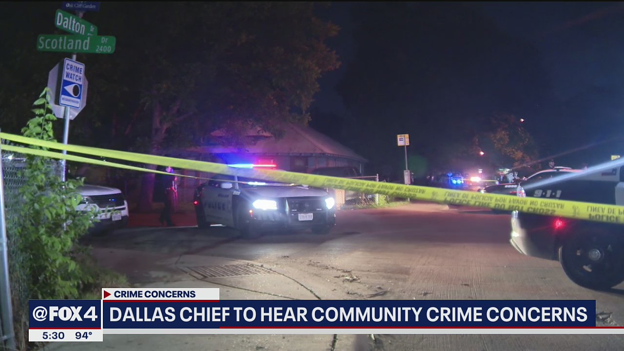 Dallas police chief to discuss recent uptick in murders among minors