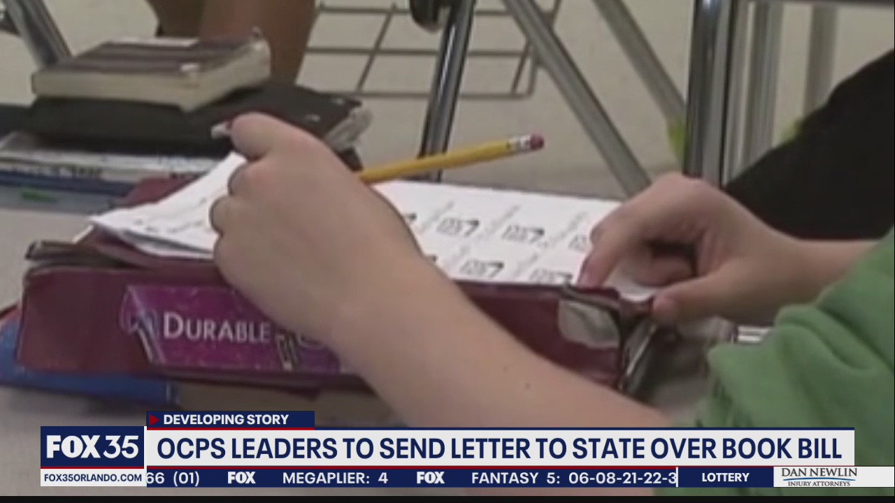 OCPS leaders to send letter to state over book bill