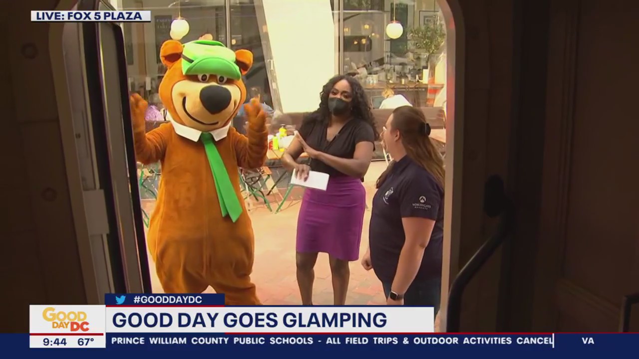 GoodDay goes glamping!