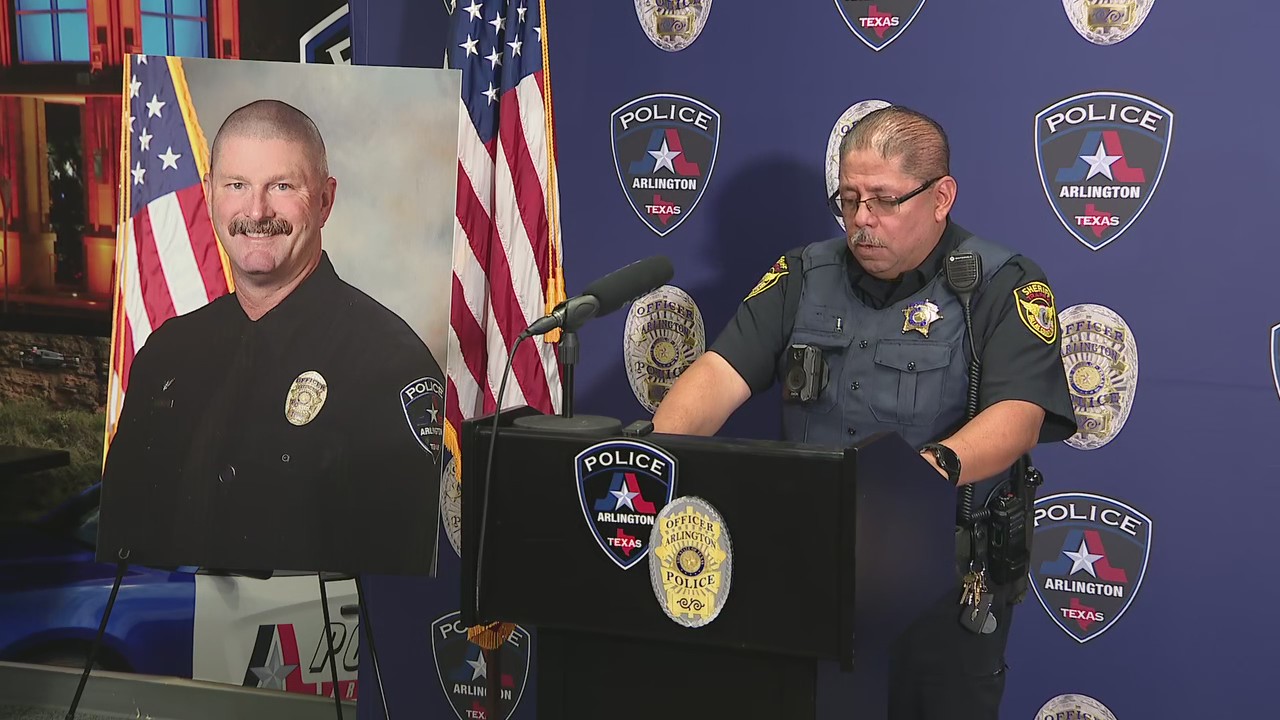 RAW: Arlington Police on hit-and-run investigation