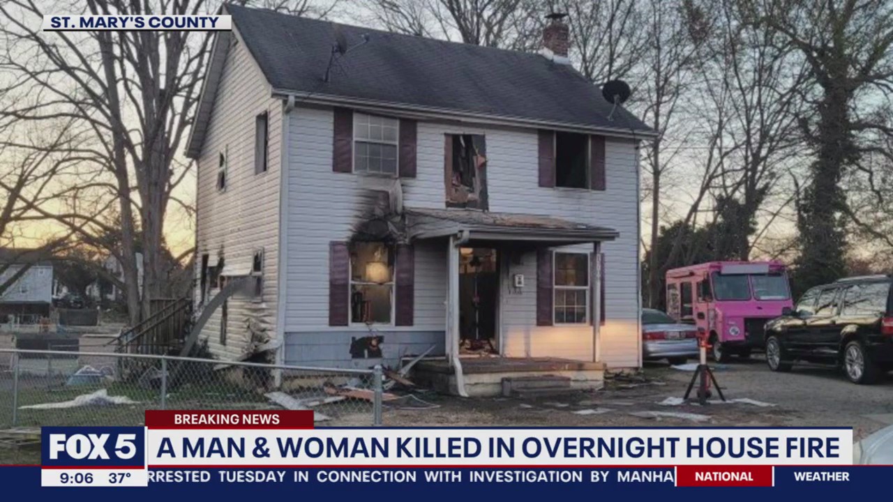 2 killed in Lexington Park house fire