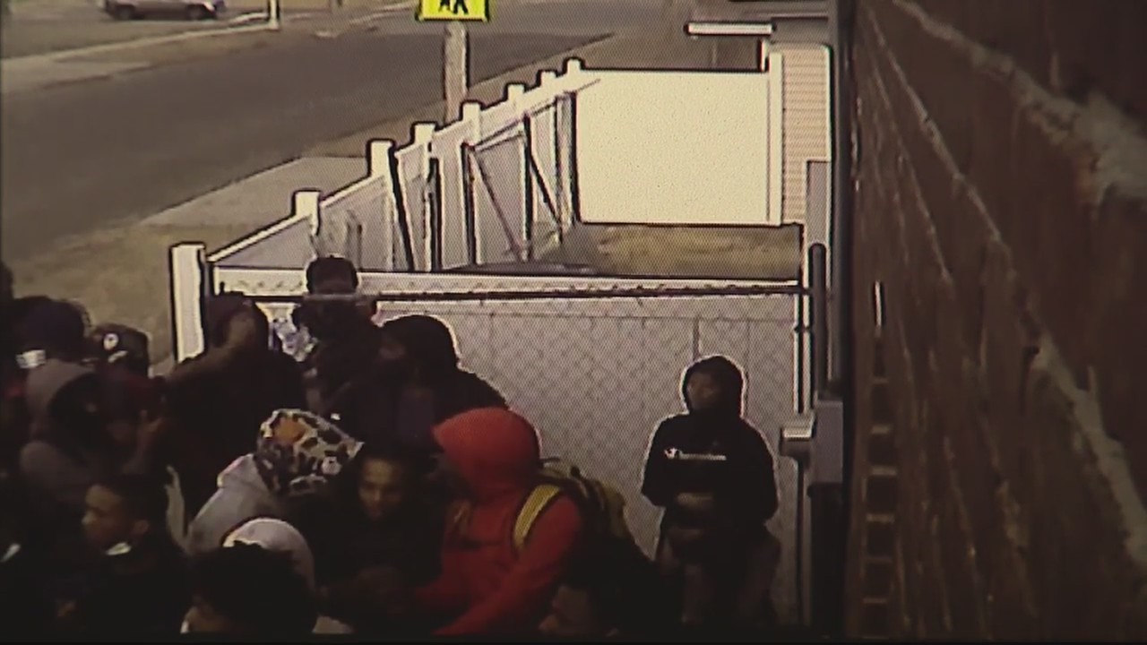 Security video shows chaos before Detroit schools police officer was fatally injured