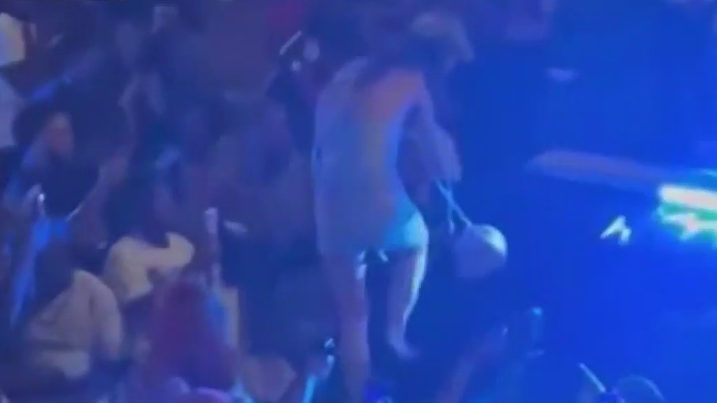 Woman filmed dancing on Atlanta police car