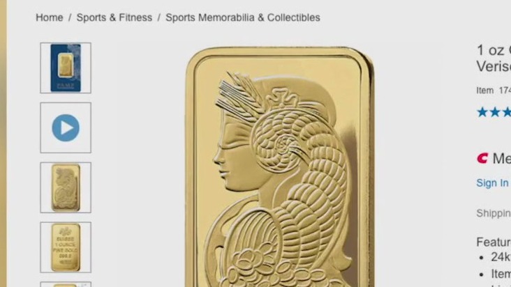 You can buy gold at Costco