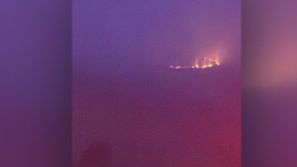 Small brush fire on San Bruno Mountain