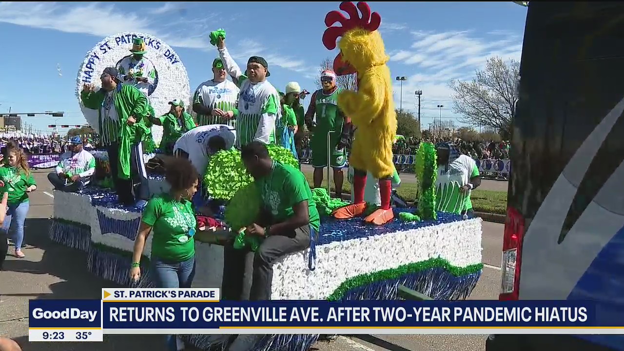 Dallas Greenville Avenue St. Patrick’s Day Parade returns