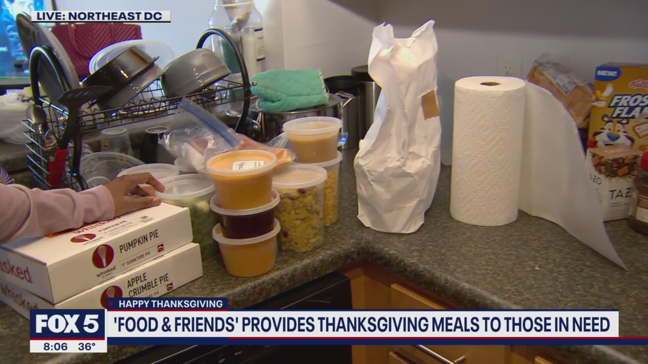 'Food & Friends' delivers Thanksgiving meals to those in need