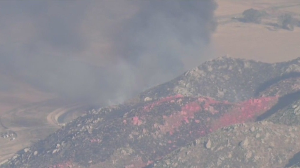 Evacuations ordered for fire in San Jacinto