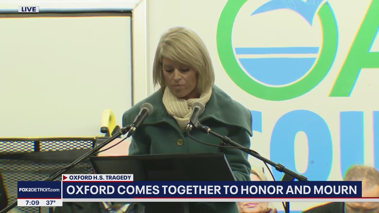 Oxford Vigil: 'This does not define us'