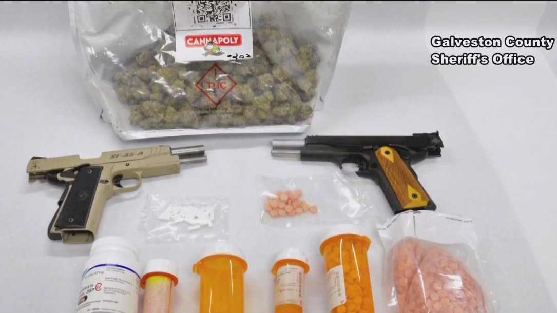 Law enforcement making major drug busts in Galveston County