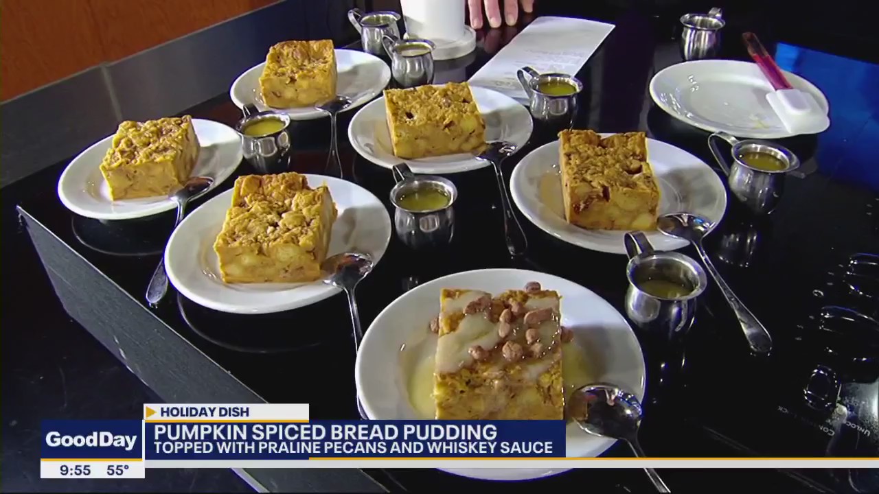 Pumpkin Spiced Bread Pudding