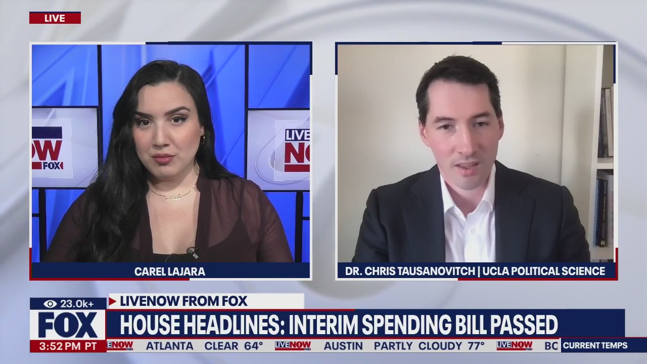 Interim spending bill passed while Rep. Santos faces expulsion