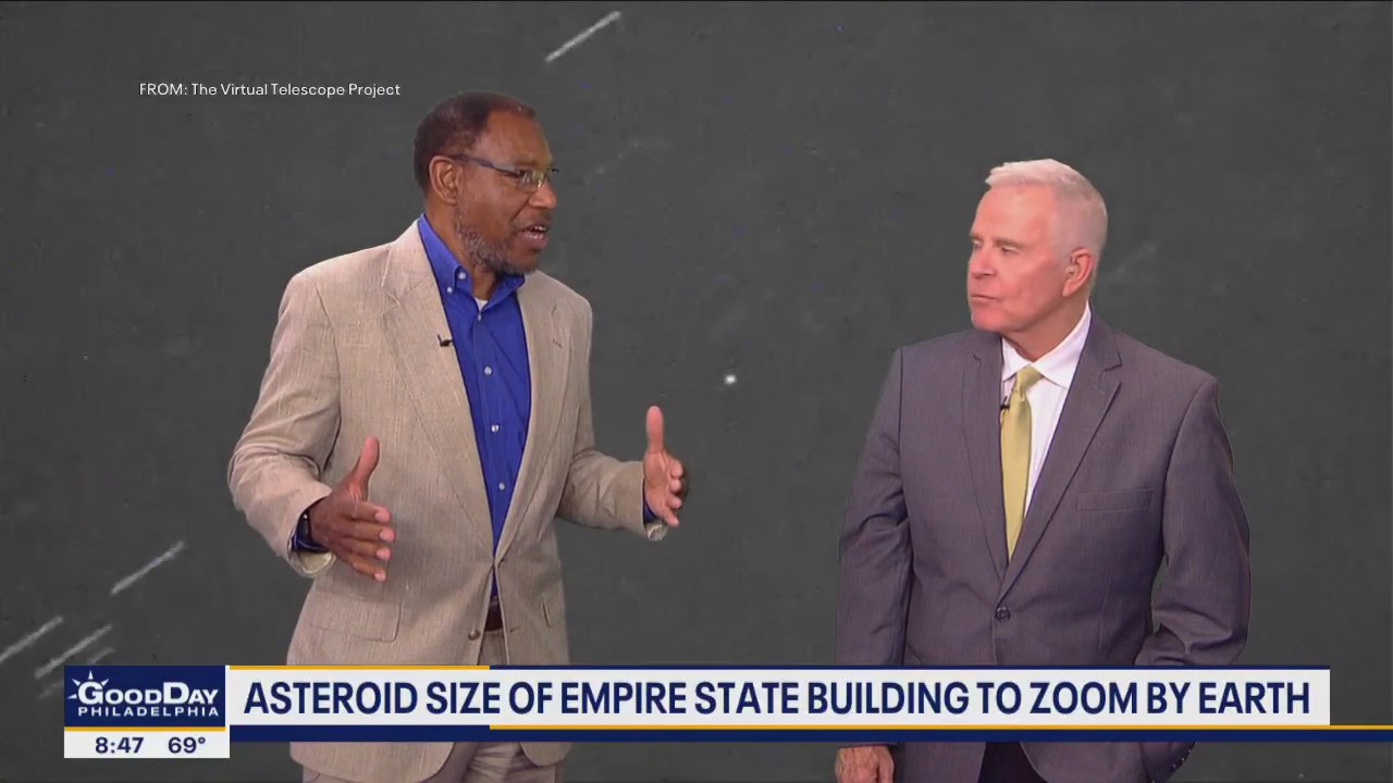 Derrick & Jerrick: Large asteroid set to zoom by Earth