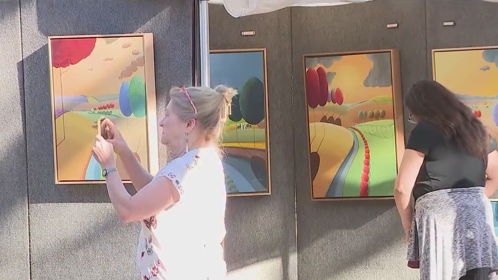 Winter Park Sidewalk Art Festival gets underway
