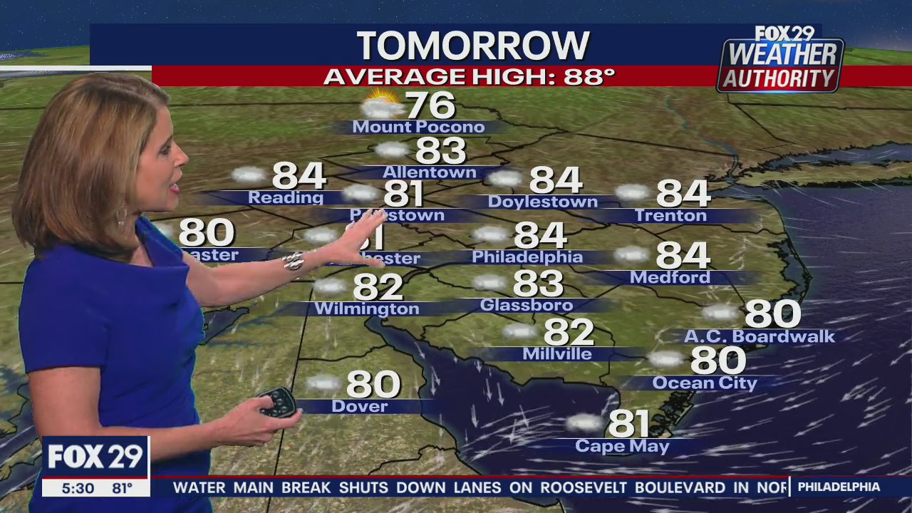 Weather Authority: Monday, 5 p.m. update
