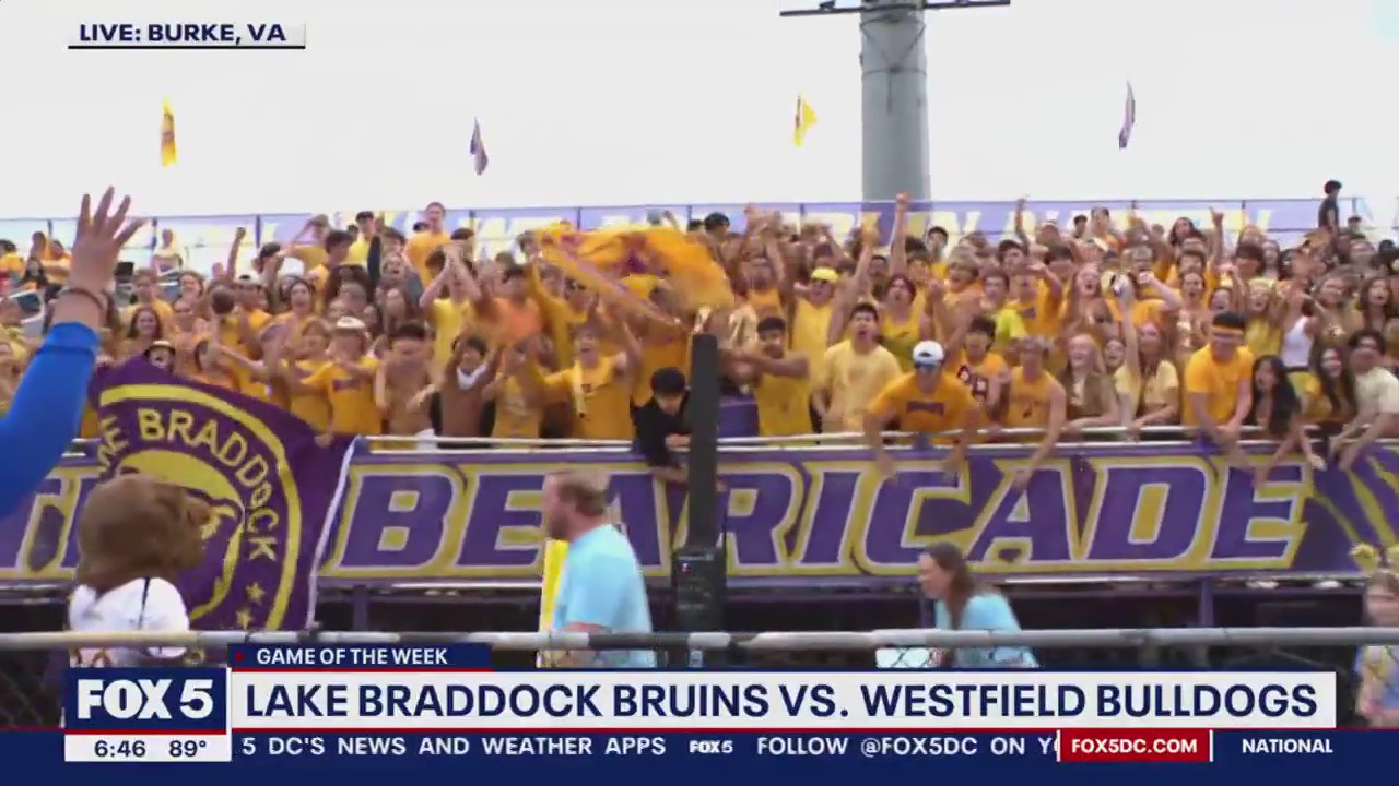 Friday Night Lights: Lake Braddock Bruins vs. Westfield Bulldogs