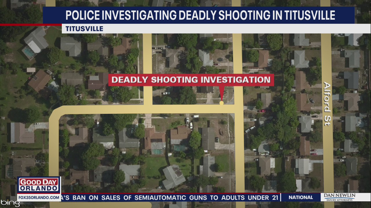 Police investigating deadly shooting in Titusville