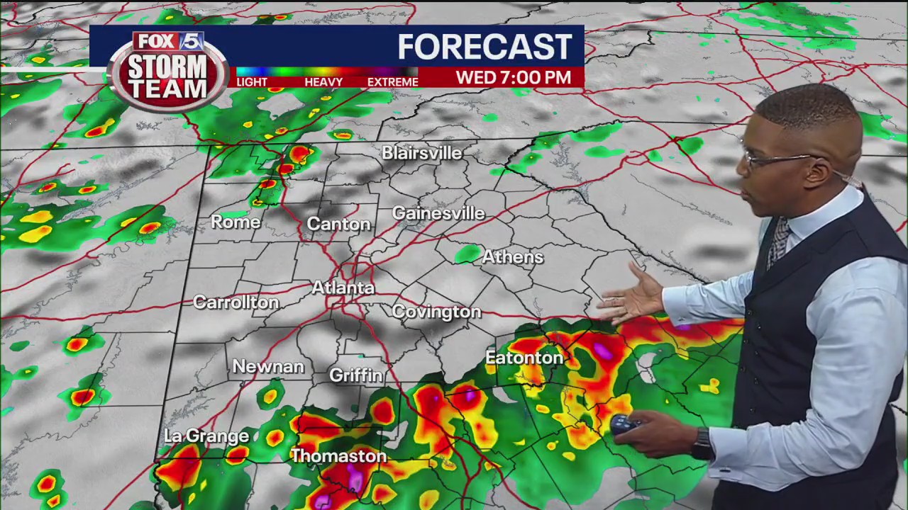 Wednesday afternoon forecast