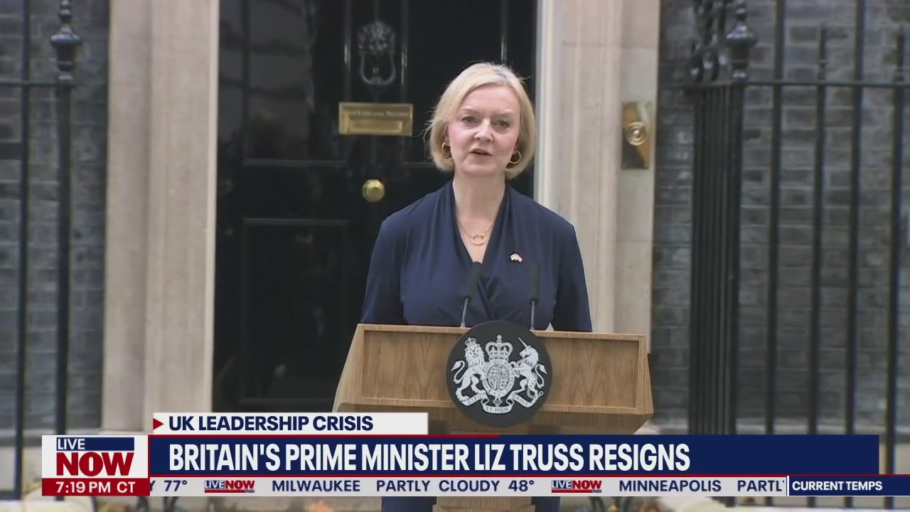 Liz Truss resigns, shortest tenured prime minister in U.K. history | LiveNOW from FOX