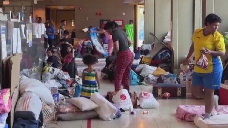 Charities team up to help unhoused, newly arrived families