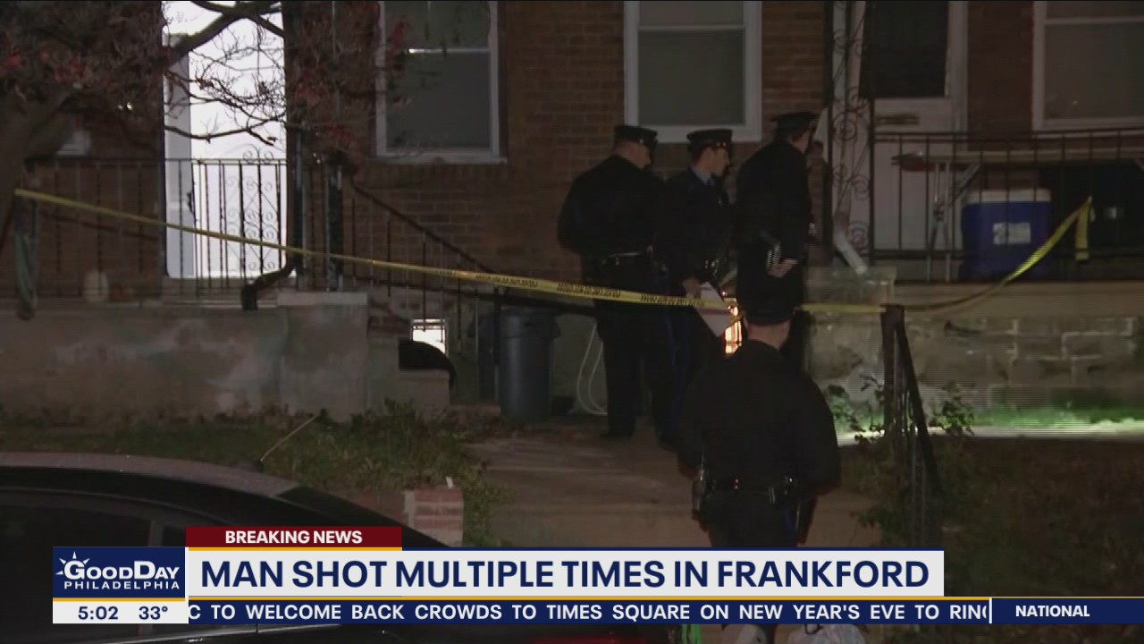 Man shot multiple times in Frankford, police say
