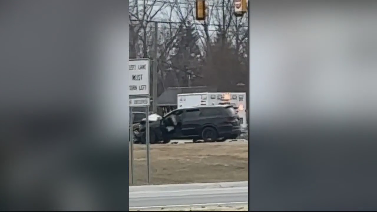 Suspect fleeing police crashes into woman's truck at 100 miles per hour