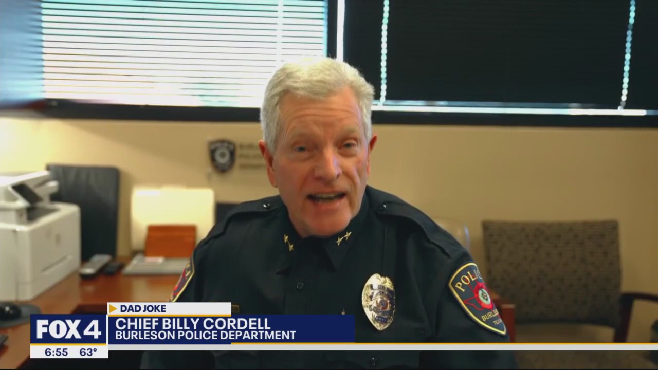 Dad Joke: Burleson police chief's jokes