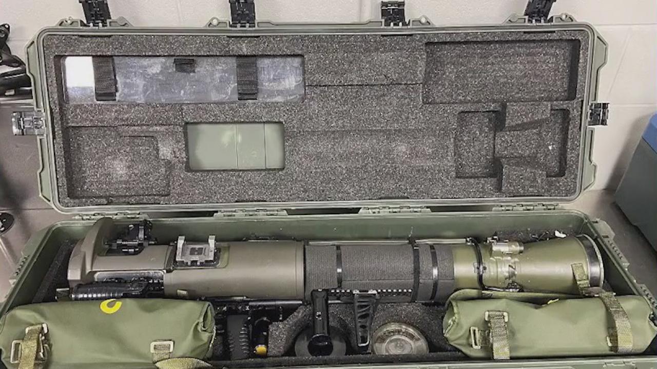 TSA: passenger packs rocket launcher in checked bag