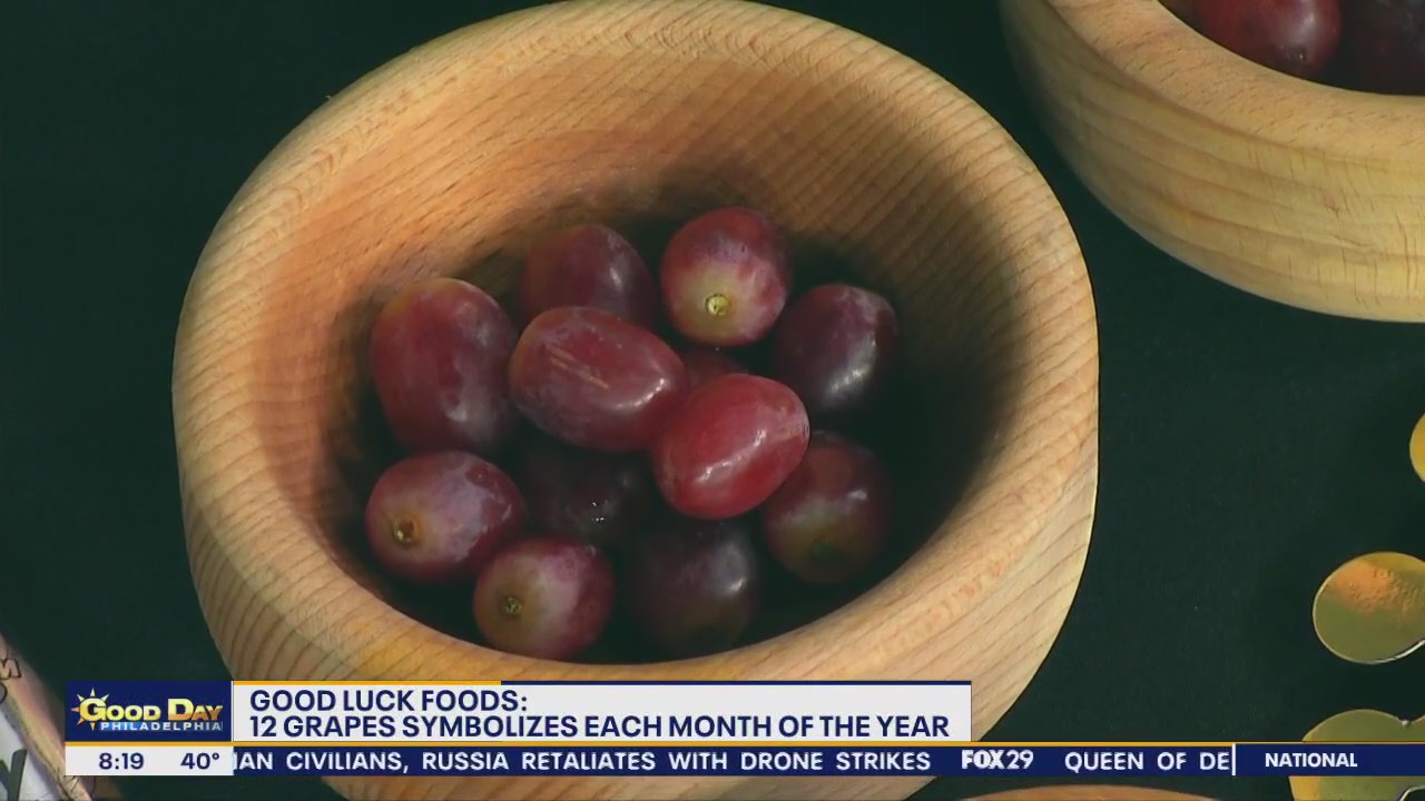 Foods to eat for good luck in the New Year