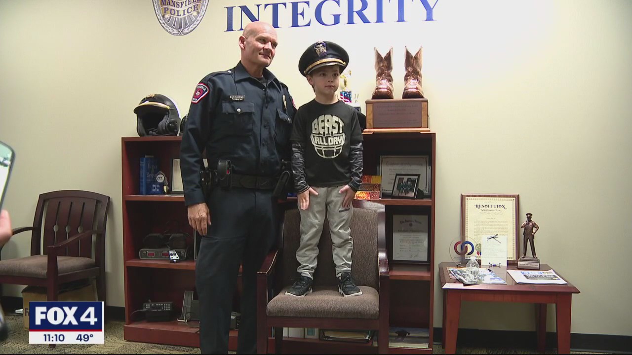 Officer, boy he helped save have 'unbreakable bond'