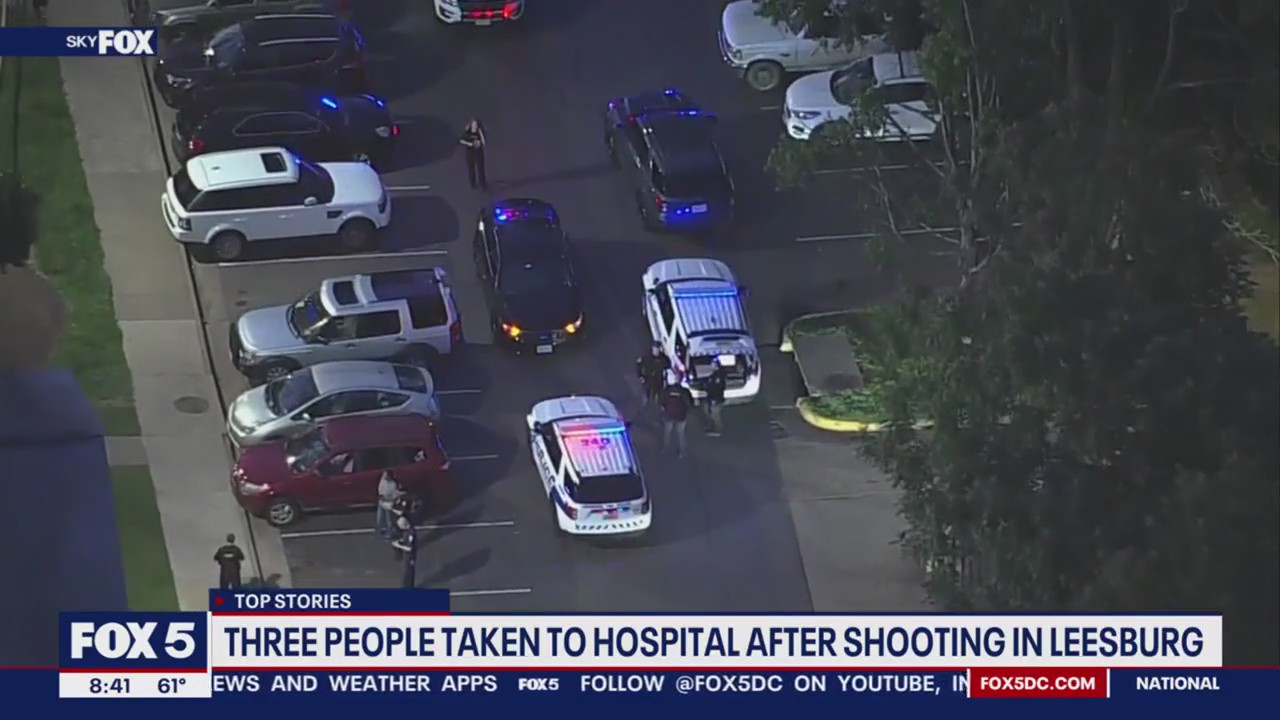 3 wounded in shooting in Leesburg
