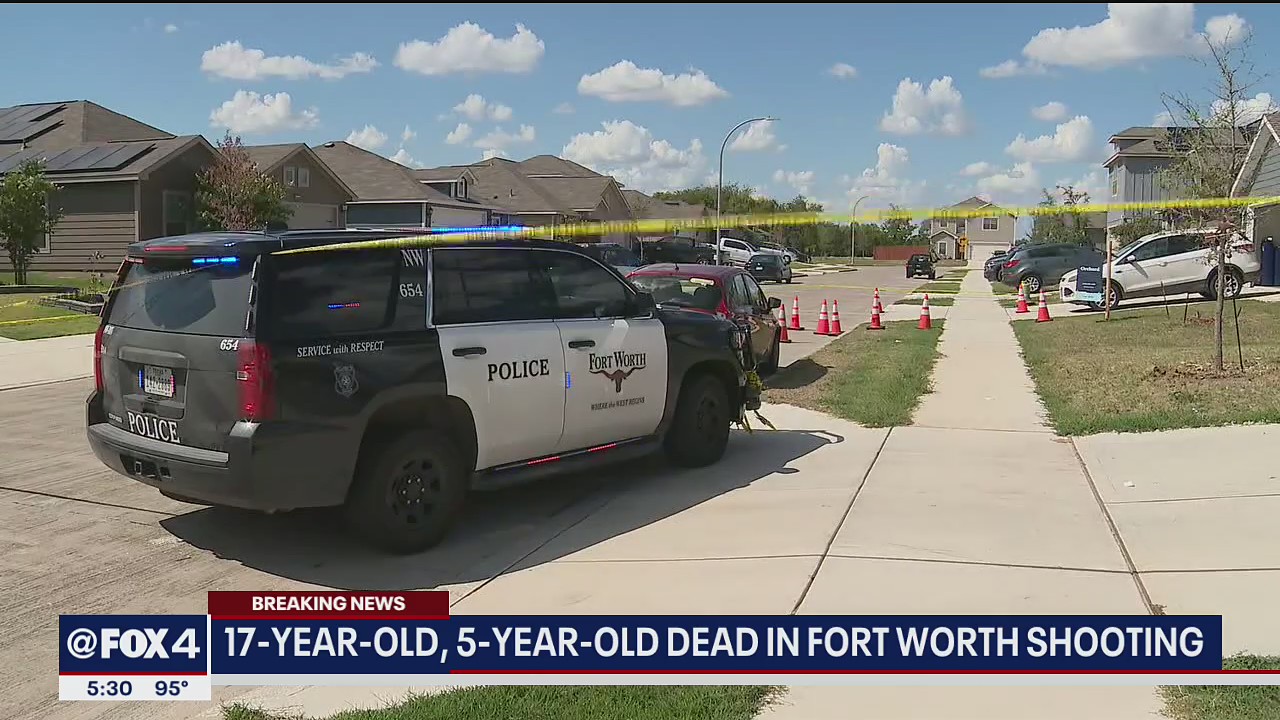 5-year-old, 17-year-old killed in Fort Worth shooting