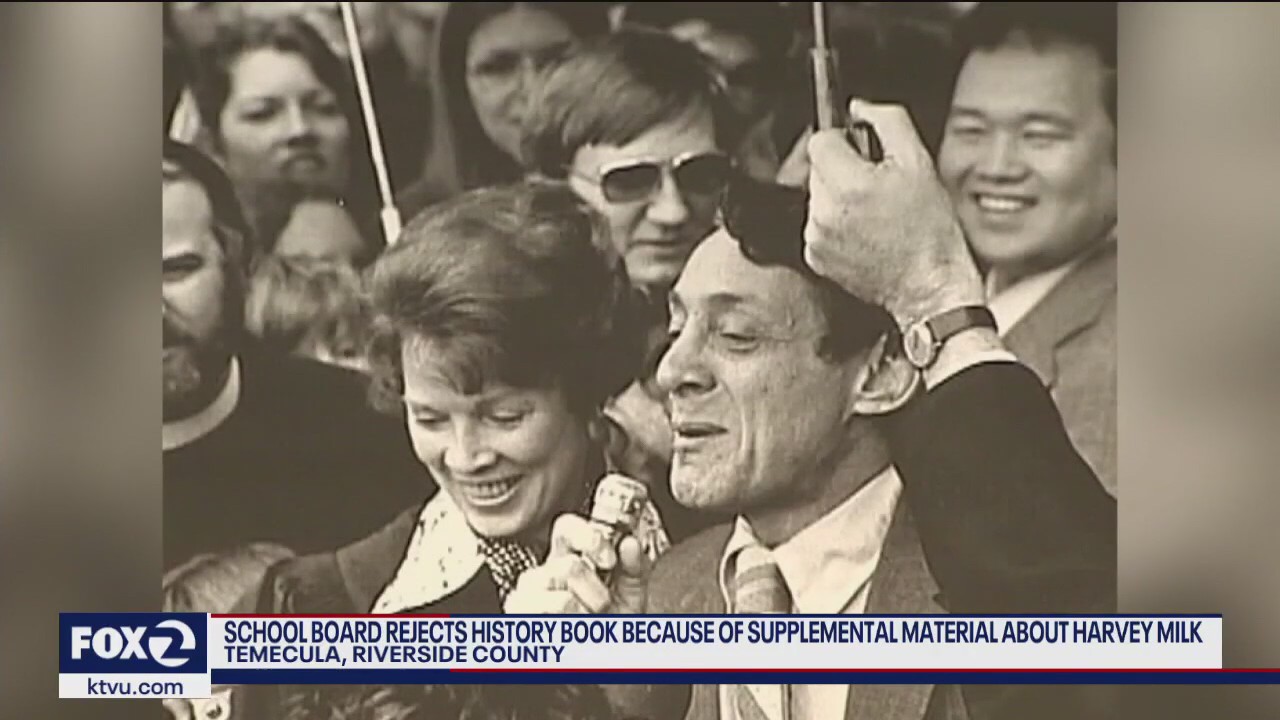 California school district bans textbook over Harvey Milk section