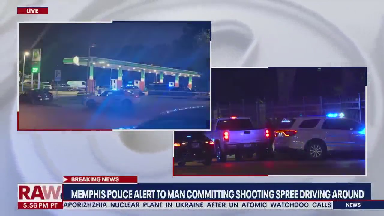 Memphis shooting spree: suspect still at-large, allegedly recorded shootings online | LiveNOW from FOX