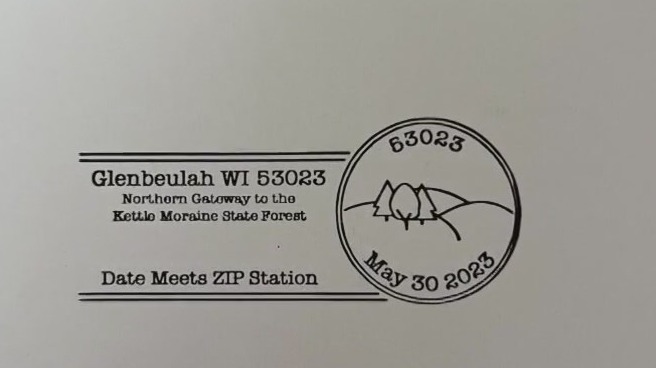 Glenbeulah Post Office ZIP Code day celebrated on May 30, 2023